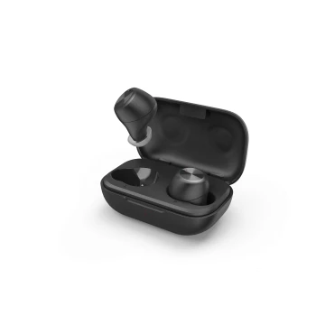 Belaidės ausinės Hama WEAR7701BK, į ausį, Bluetooth, juodos
