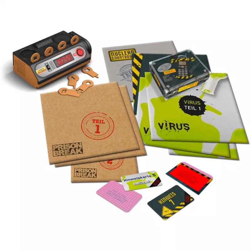 Escape Room The Game, žaidimas vakarėliams