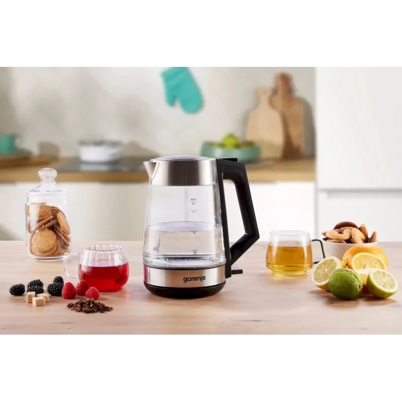 Gorenje K17OGS Elektrinis virdulys, 1,7 L, 2200 W, Nerūdijantis plienas