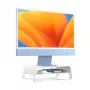 Paleidimo stovas Curve Riser iMac ir monitoriams baltas