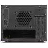 Sharkoon QB One juodas - Mini ITX korpusas, Mini-ITX, 3,5 inch/2,5 inch diskams, USB 3.0