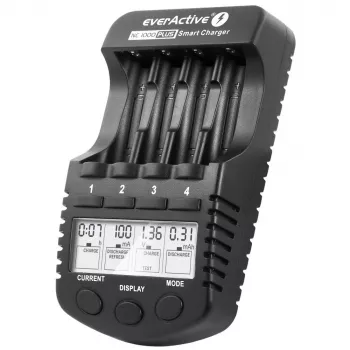 EVERACTIVE NC-1000 PLUS sieninis baterijų įkroviklis