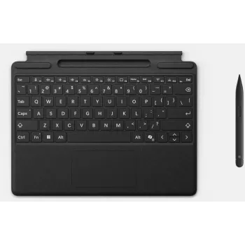 Microsoft Surface Pro Flex Type Cover Y8U-00006 su Surface Slim Pen 2, juoda