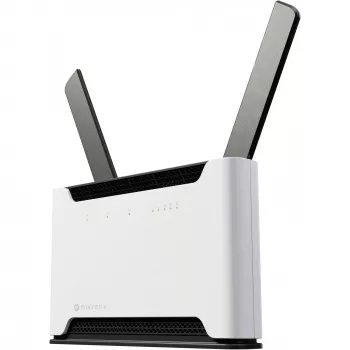 MikroTik Chateau LTE18 - belaidis maršrutizatorius - 5 prievadų jungiklis - GigE, 2,5 GigE - Wi-Fi 5, Wi-Fi 6 - dviejų juostų (S53UG+5HAXD2HAXD-TC&EG18-EA)