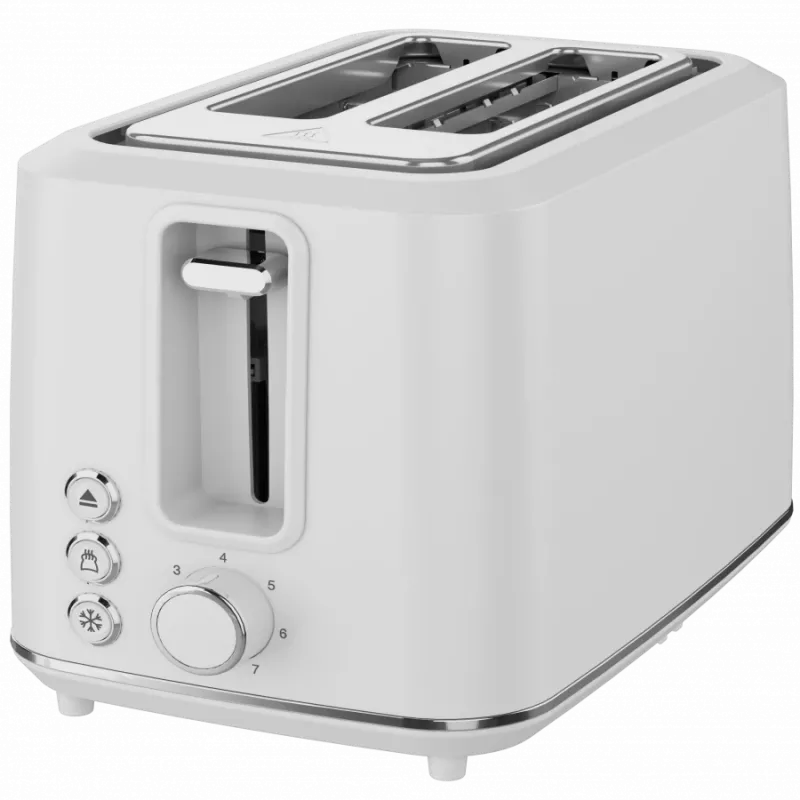 Elektrinis skrudintuvas AENO, baltas, 220-240V, 50-60Hz, 920-1080W, 2 lizdai, 3 režimai, 7 skrudinimo lygiai