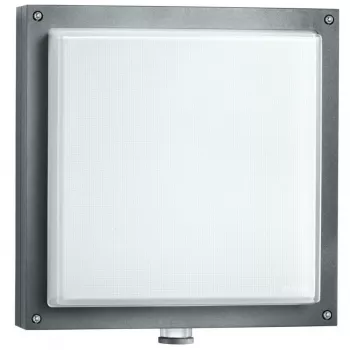 Išorinė sieninė šviestuvas Steinel L 690 S PMMA, LED 8.5 W, antracitas, PIR jutiklis 360°/7 m, aliuminis/plastikas, 220–240 V