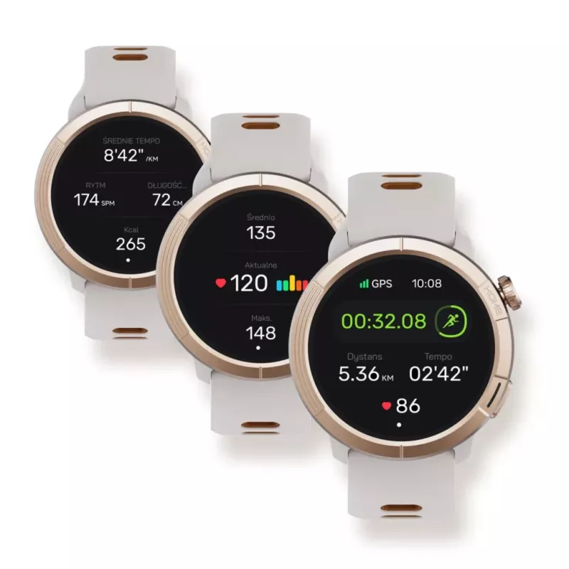 Išmanusis laikrodis Stelio STSWA102GT Activ Pro GPS 46mm Titan Gold