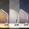 Stalinė lempa Hawk HW-LAMP05 balta LED reguliuojama – kompaktiška LED darbo lempa su reguliuojama rankena