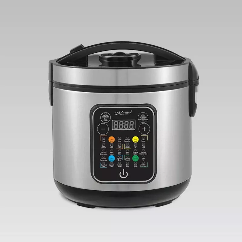 Daugiafunkcis puodas Maestro MR-794 5 L 900 W Juodas, satino plienas