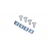Extralink EX.14480 lentyna 19 colių spintoms, plienas, juoda, 1U, 350 mm