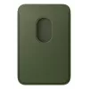 Apple FineWoven piniginė su MagSafe Moss Green Microtwill