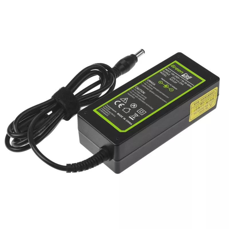 Green Cell AD33P maitinimo adapteris/inverteris vidaus naudojimui 65 W juodas