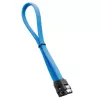 CableMod ModMesh SATA kabelis - Serial ATA 150/300/600 - SATA (M) į SATA (M) - 60 cm - Šviesiai mėlyna (CM-CAB-SATA-N60KLB-R)