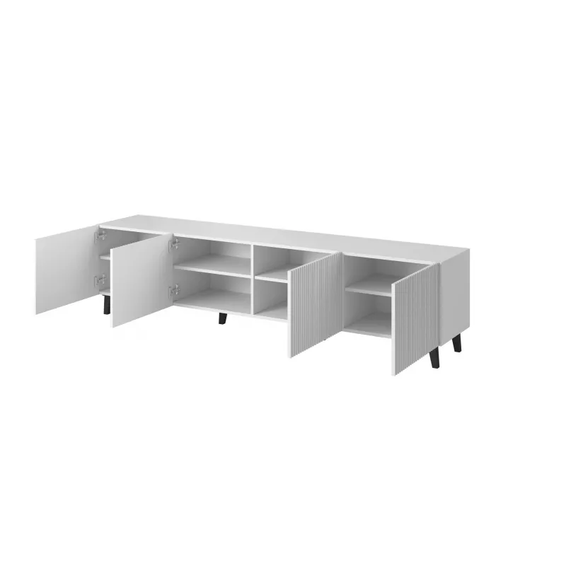 Cama RTV spintelė PAFOS 200x42x52 baltas matinis