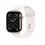 Išmanusis laikrodis Apple Watch Series 11 GPS + Cellular 42mm Auksinis titano korpusas Šviesiai rožinis sportinis dirželis M/L
