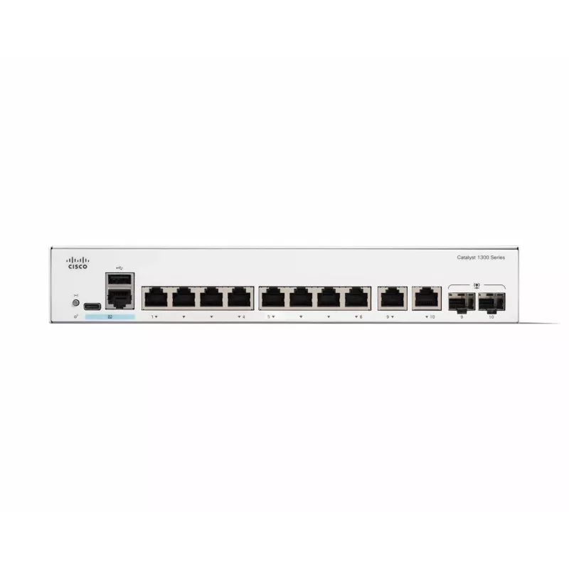 Valdomas jungiklis Cisco Catalyst 1300-8T-E-2G 8 prievadų GE L2