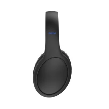 Ausinės / headset Hama 00184160, laidinės ir belaidės, USB Type-C, Bluetooth, juodos, mėlynos
