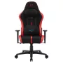 ONEX STC Alcantara L Series biuro/kėdė kompiuterinė, sėdynė su paminkštinimu, atlošas su paminkštinimu, juoda/raudona