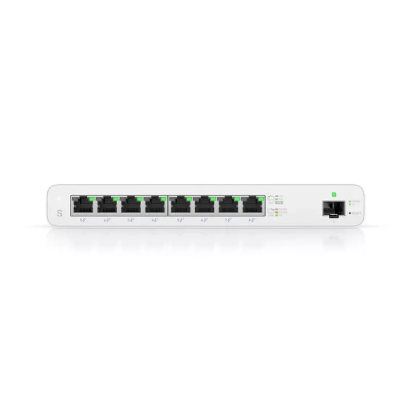 Ubiquiti Networks UISP valdomas L2 Gigabit Ethernet (10/100/1000) maitinimas per Ethernet (PoE) baltas (UISP-S-EU)