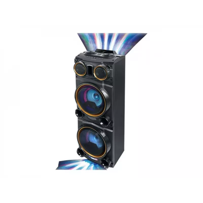 Muse M-1988 DJ nešiojama vakarėlių kolonėlė Juoda 800 W