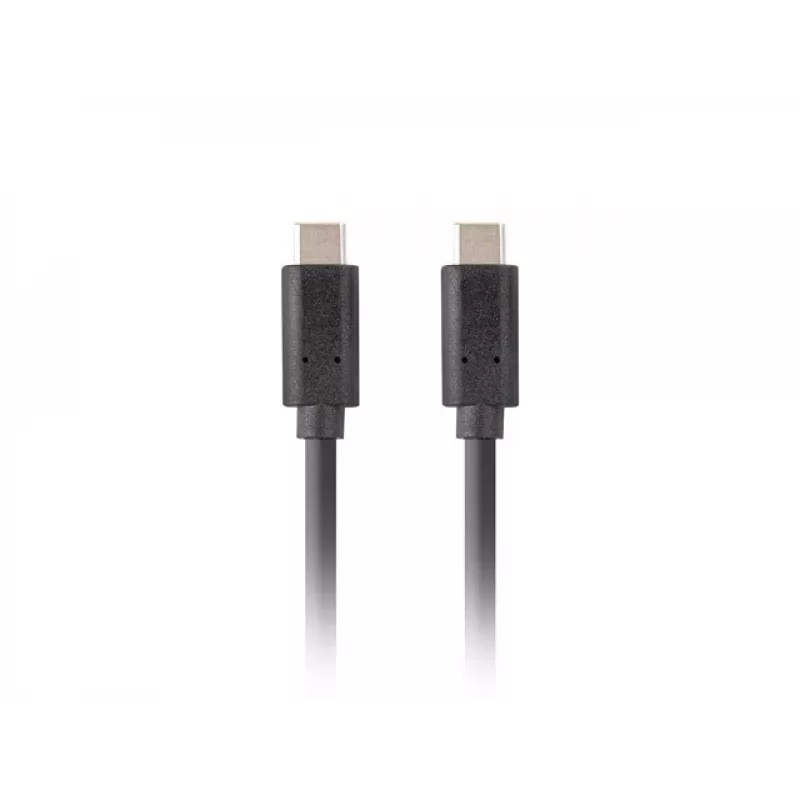 USB-C kabelis M/M 3.1 gen 2 0,5 m 10 Gb/s PD 100 W juodas