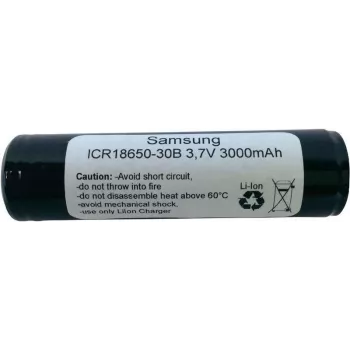 Akumuliatorinis elementas Samsung ICR18650 3000 mAh 3,7 V – ličio jonų