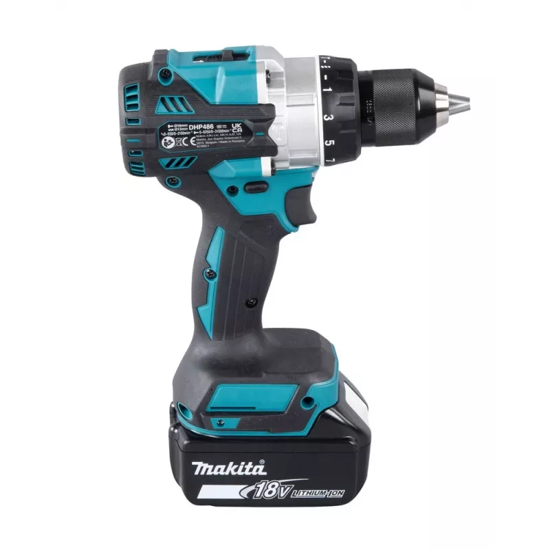 Gręžtuvas Makita DHP486Z 2100 aps./min. 2,7 kg Juoda, Mėlyna