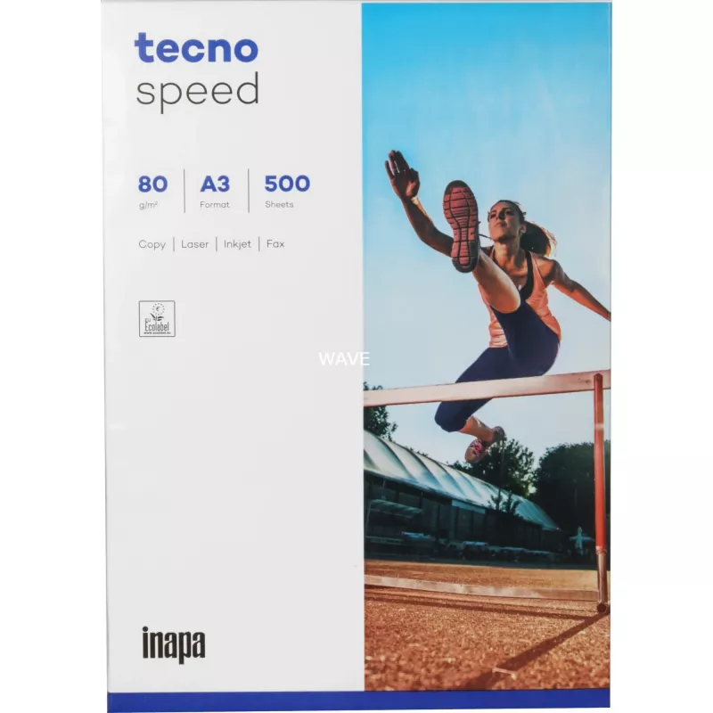 Popierius A3 inapa-tecno Tecno Speed 500 lapų baltas