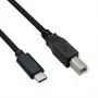 ROLINE USB 2.0 Type C laidas, C - B, ST/ST, juodas, 4,5 m (11.02.8338)