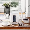Elektrinis virdulys Adler AD 1305WG – 1.7 L, 2200 W, stiklas/plastikas, baltas/auksinis/permatomas