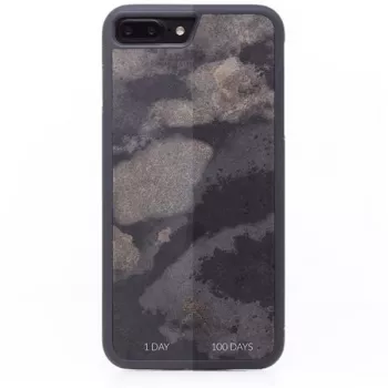Dėklas Woodcessories 0914 iPhone 7 Plus / 8 Plus natūralaus akmens