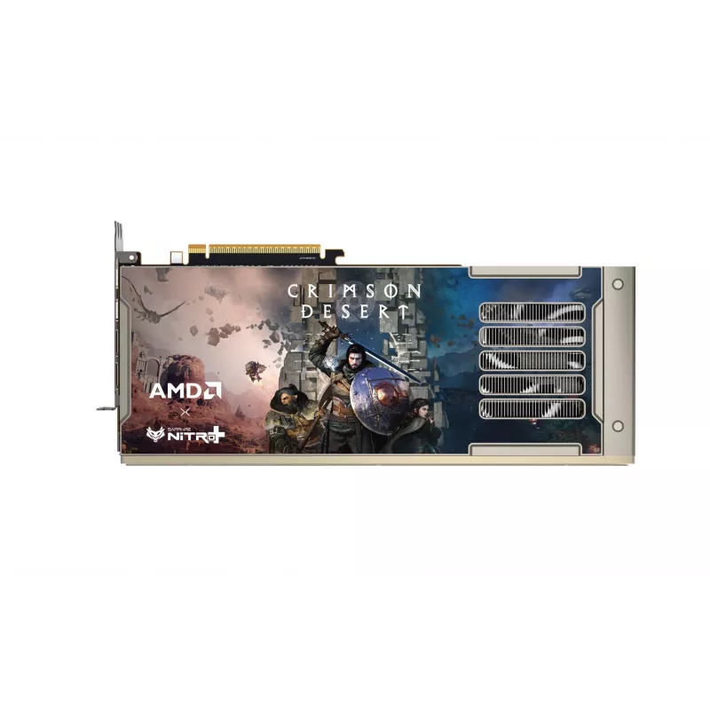 Vaizdo plokštė Sapphire NITRO+ Radeon RX 9070 XT OC Crimson Desert Edition – 16 GB GDDR6, 256 bit, PCIe 5.0