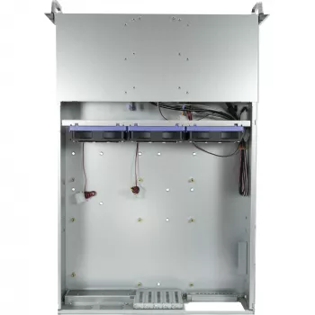 Inter-Tech IPC 3U-30765 – 3U stelažinis serverio korpusas, E-ATX, be maitinimo šaltinio, USB