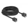 DeLOCK 90334 tinklo kabelis RJ-45 Cat6a 7,5 m juodas