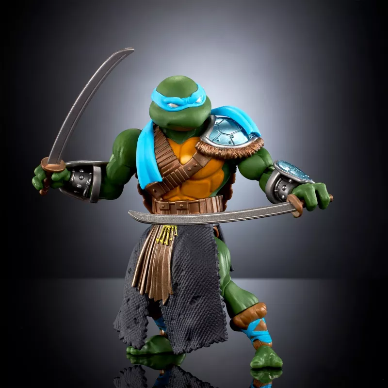 Masters of the Universe Origins Turtles of Grayskull Stealth Ninja Leonardo, žaidimo figūrėlė