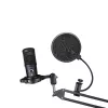 Studijinis mikrofonas Easypix 62021 Juodas