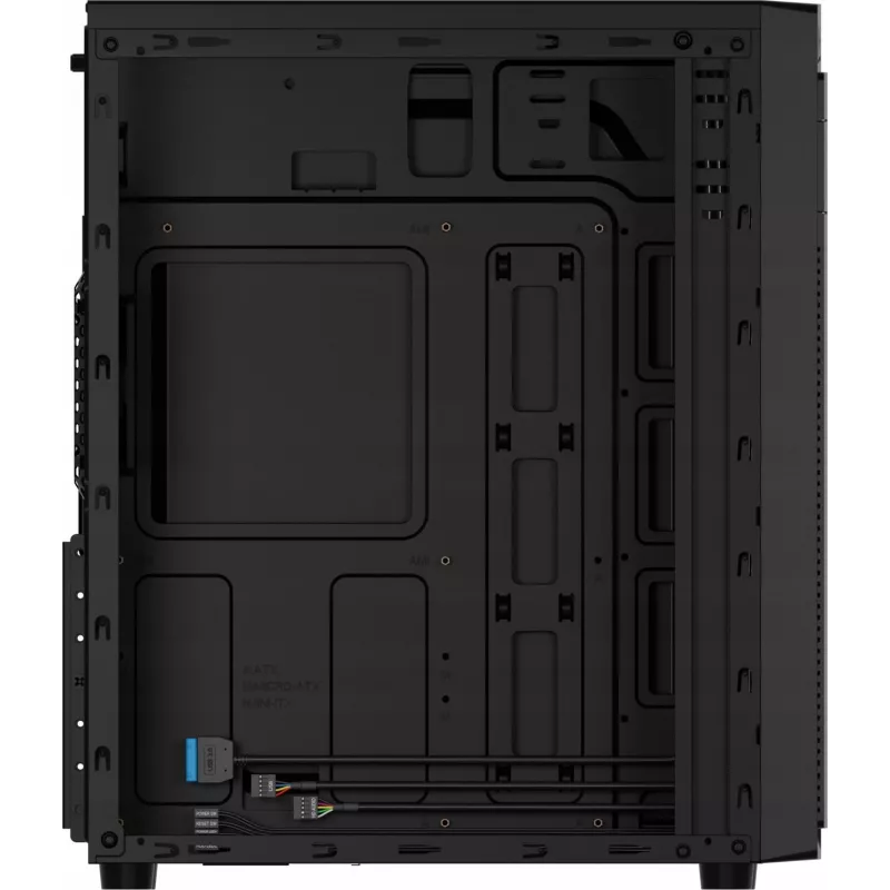 Korpusas NATEC Aracanta Midi Tower Black