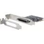 PCIe serijinė plokštė Exsys EX-46024 – 4× RS-232 prievadai su Octopus kabeliu