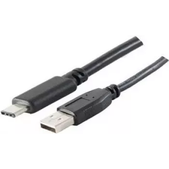 USB kabelis ShiverPeaks BS77143-1.0 USB 2.0 1 m USB C USB A juodas