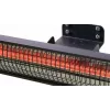 Infraraudonasis šildytuvas SUNRED RD-DARK-25, 2500 W, montuojamas ant sienos, IP55, juodas