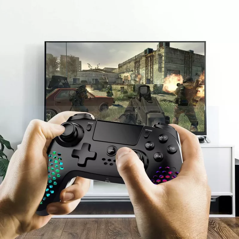 Pultelis Subsonic SA5654 Hexalight juodas Bluetooth USB PC PlayStation 4 3