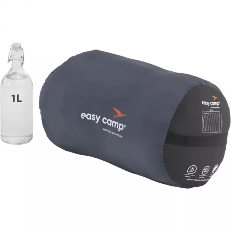 Miegmaišis Easy Camp 240209 suaugusiems, Microfibre Oxford Polyester, juodas