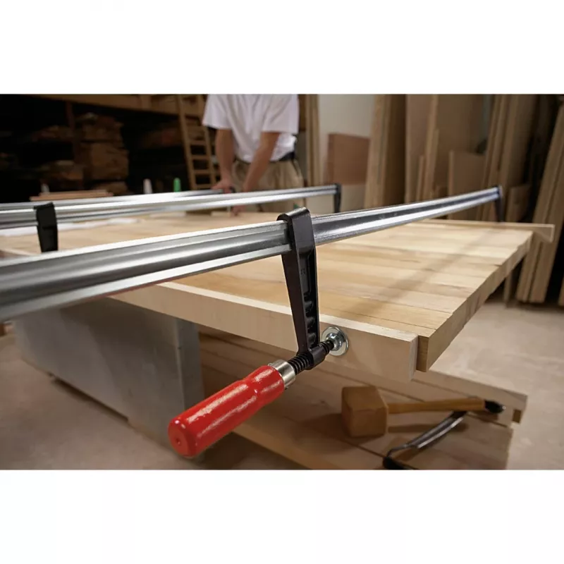 F-spaustuvas Bessey TGK100-2K 100 cm aliuminis juodai raudonas