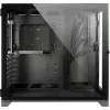 C-703 Vision ATX Gaming korpusas, Grūdintas stiklas, Juodas