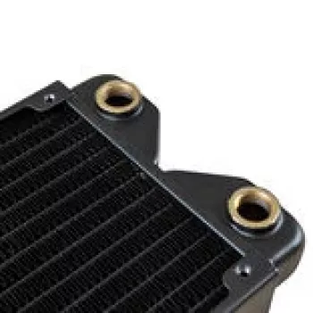 Radiatorius vandens aušinimui Alphacool R27-S360 360 mm variniai pelekai, plonas 360 mm radiatorius