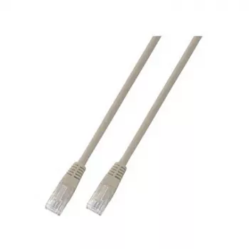 EFB-Elektronik RJ45 jungiamasis laidas Cat.6 U/UTP PVC CCA pilkas 5m (K8100GR.5)