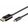USB-C į DisplayPort laidas GOOBAY 75704, 1 m, iki 4K@60Hz