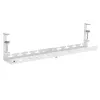 Maclean po stalu kabelių organizatorius, max. apkrova 5 kg, max. 728 mm, baltas, MC-103 W