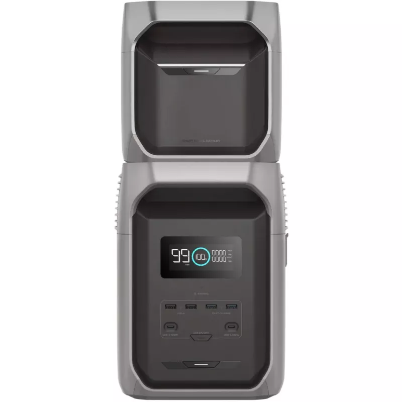 EcoFlow DELTA 3 1500 nešiojama elektrinė, LiFePO4, 1800 W, 16.5 kg