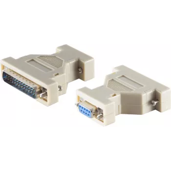 Sub-D adapteris ShiverPeaks 78420, 9 kontaktų (DE-9) į 25 kontaktų (D-Sub 25) lyties keitiklis